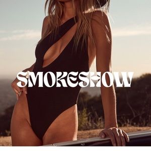 Tan + Lines one piece